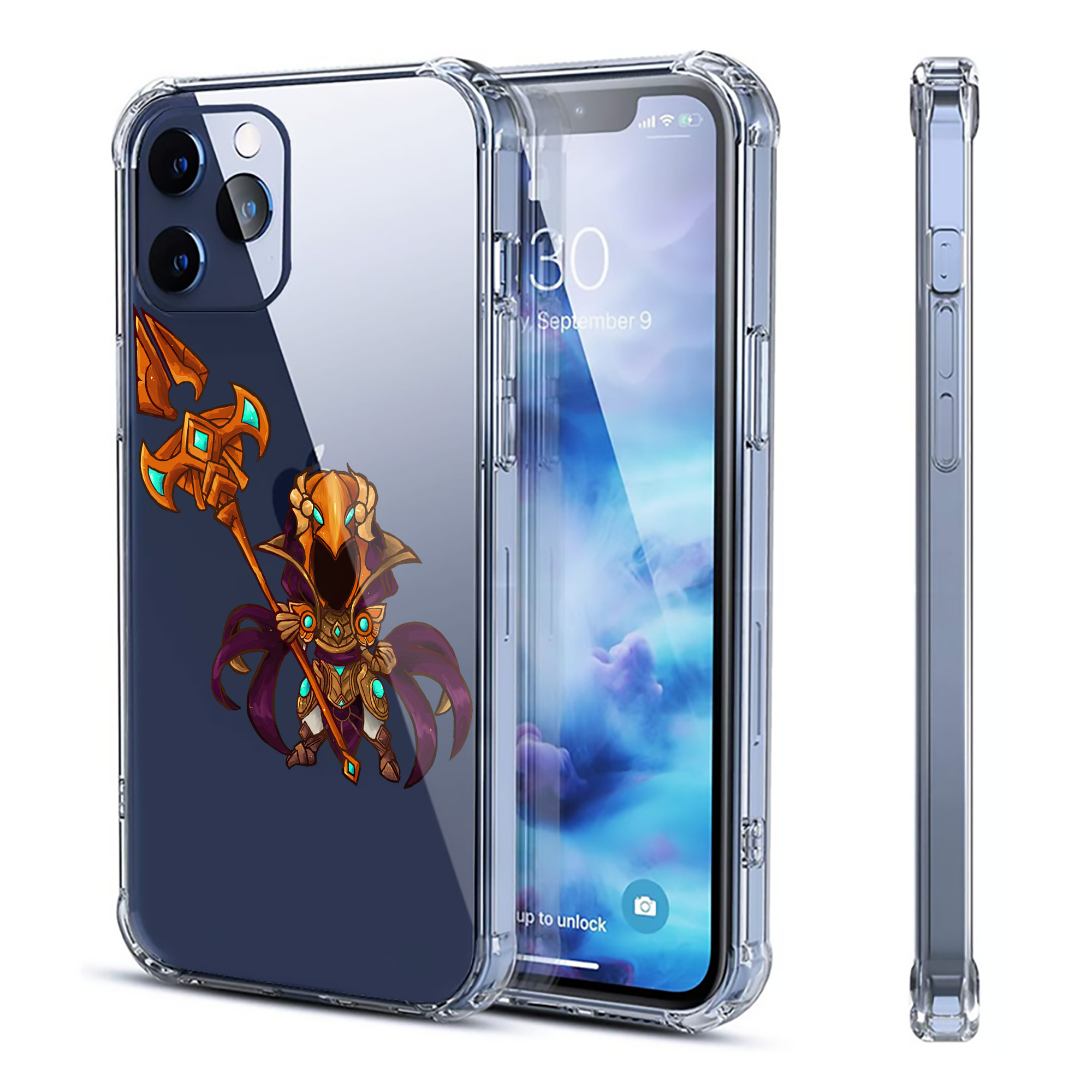 （画像用） リーグ・オブ・レジェンド League of Legends LOL 【iPhone 12シリーズ対応】透明スマホケース（クリアソフトケース）